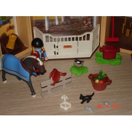 Playmobil country 5418 - jeu de construction - ecurie transportable