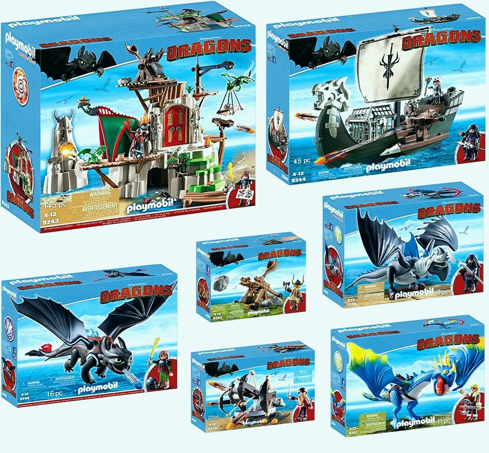 Playmobil dragons schiff