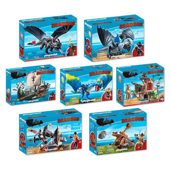 Playmobil dragons ile