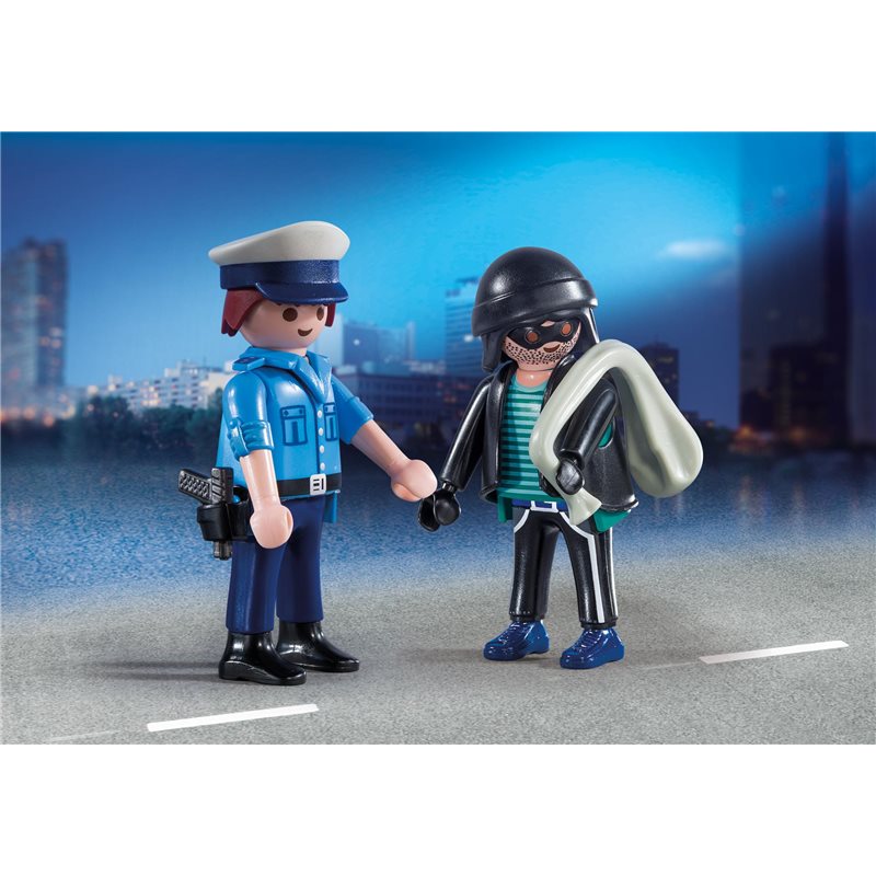 Playmobil duo policier
