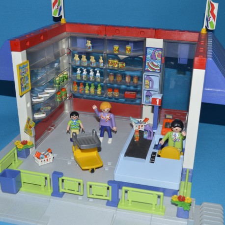 Playmobil magasin supermarché