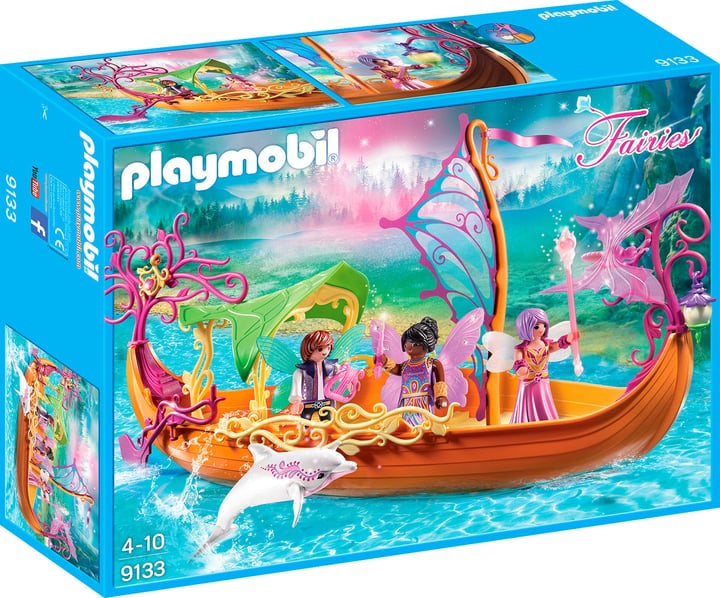 Playmobil bateau avec dauphin