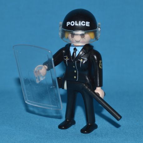 Playmobil police noir