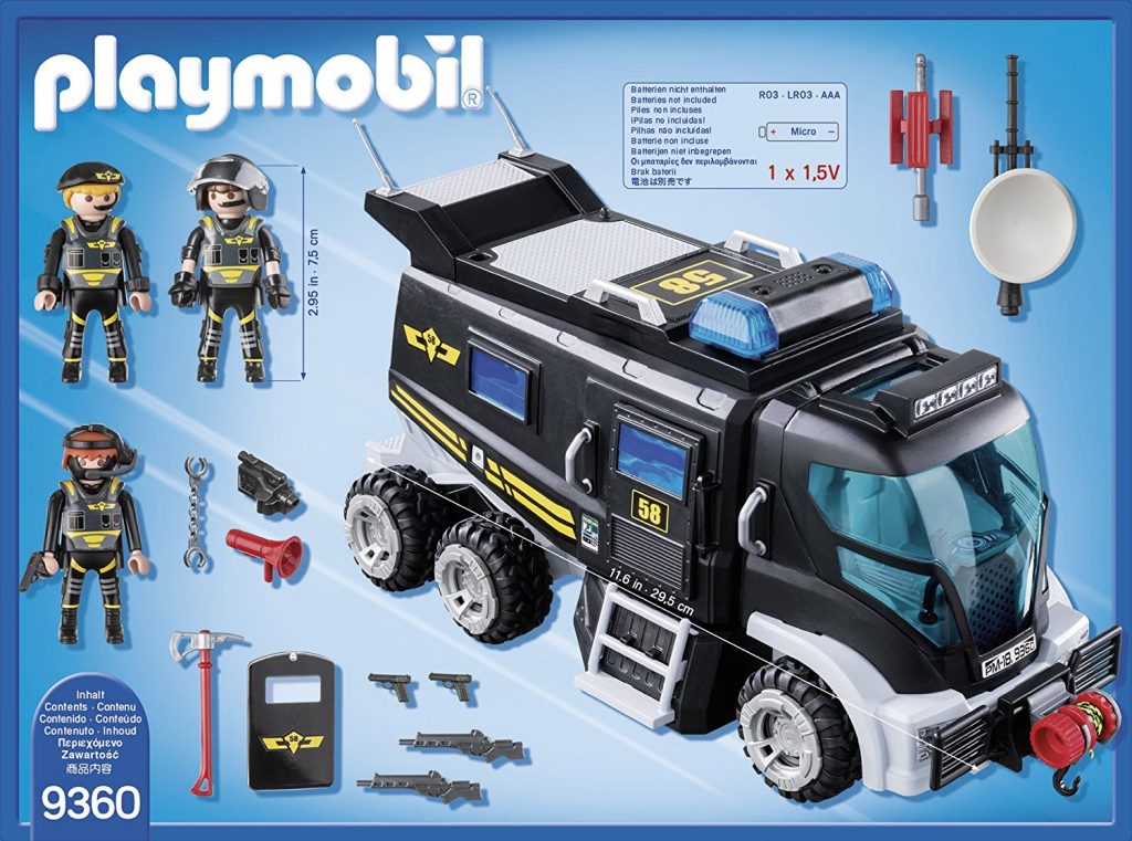 Playmobil police fourgon