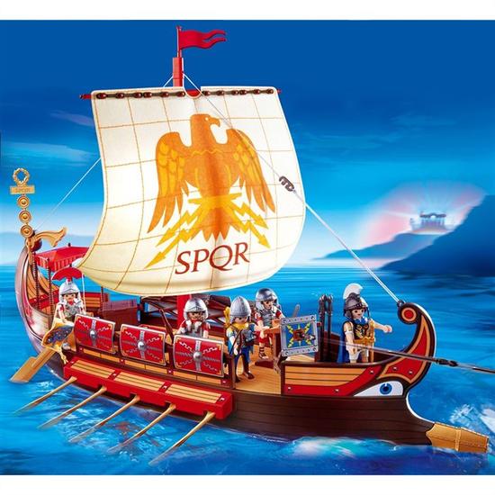 Bateau romain playmobil 4276