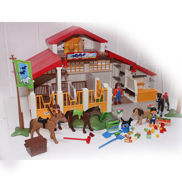 Playmobil écurie plan