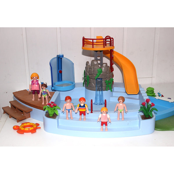 Playmobil vidéo piscine