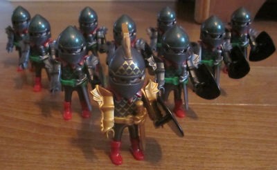 Playmobil green dragon knights