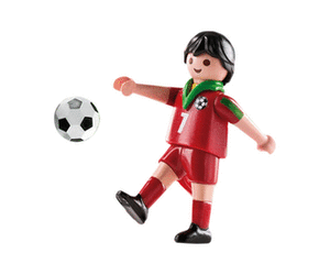 Playmobil joueur foot portugal