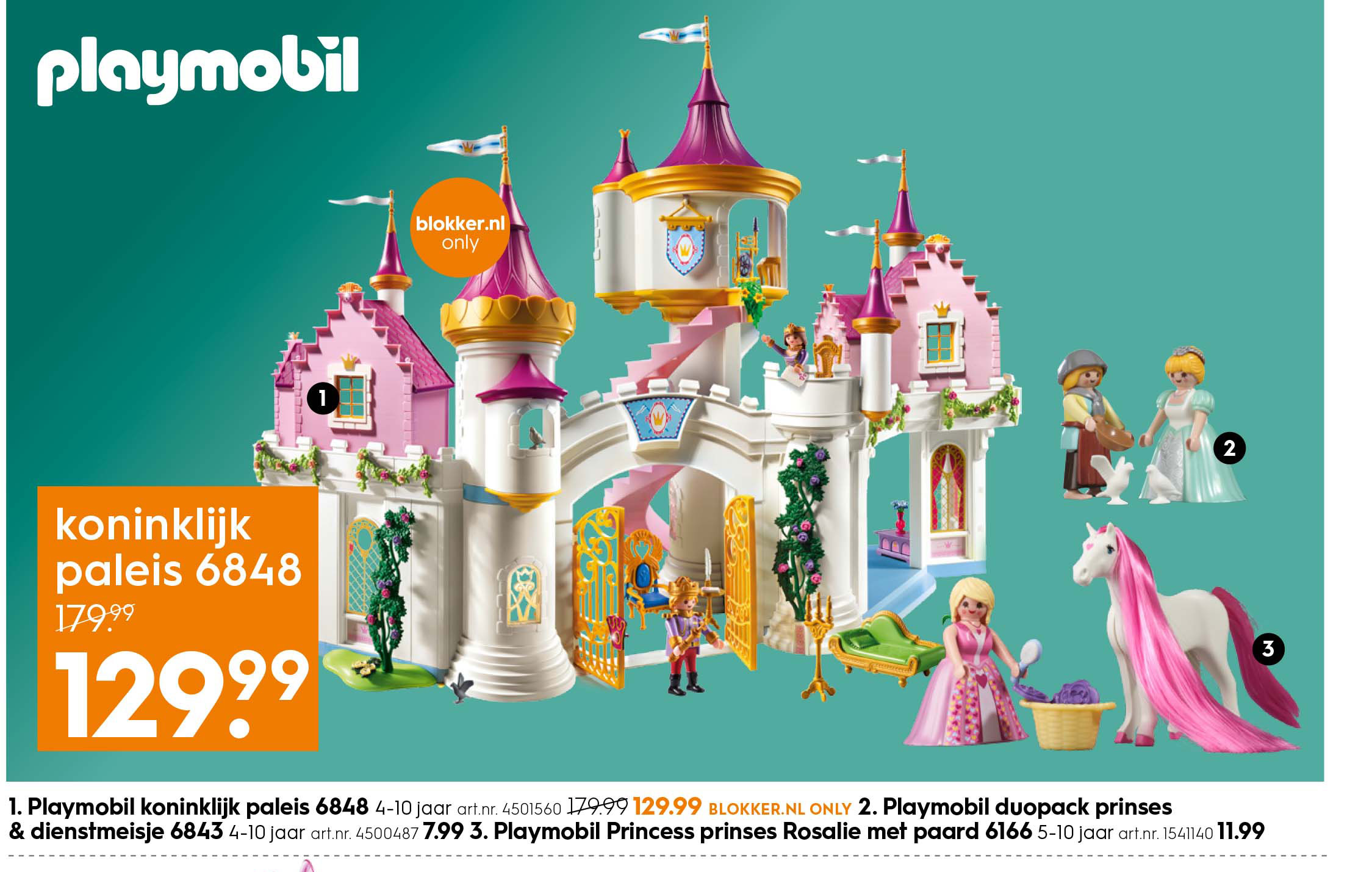 Playmobil princess koninklijk paleis