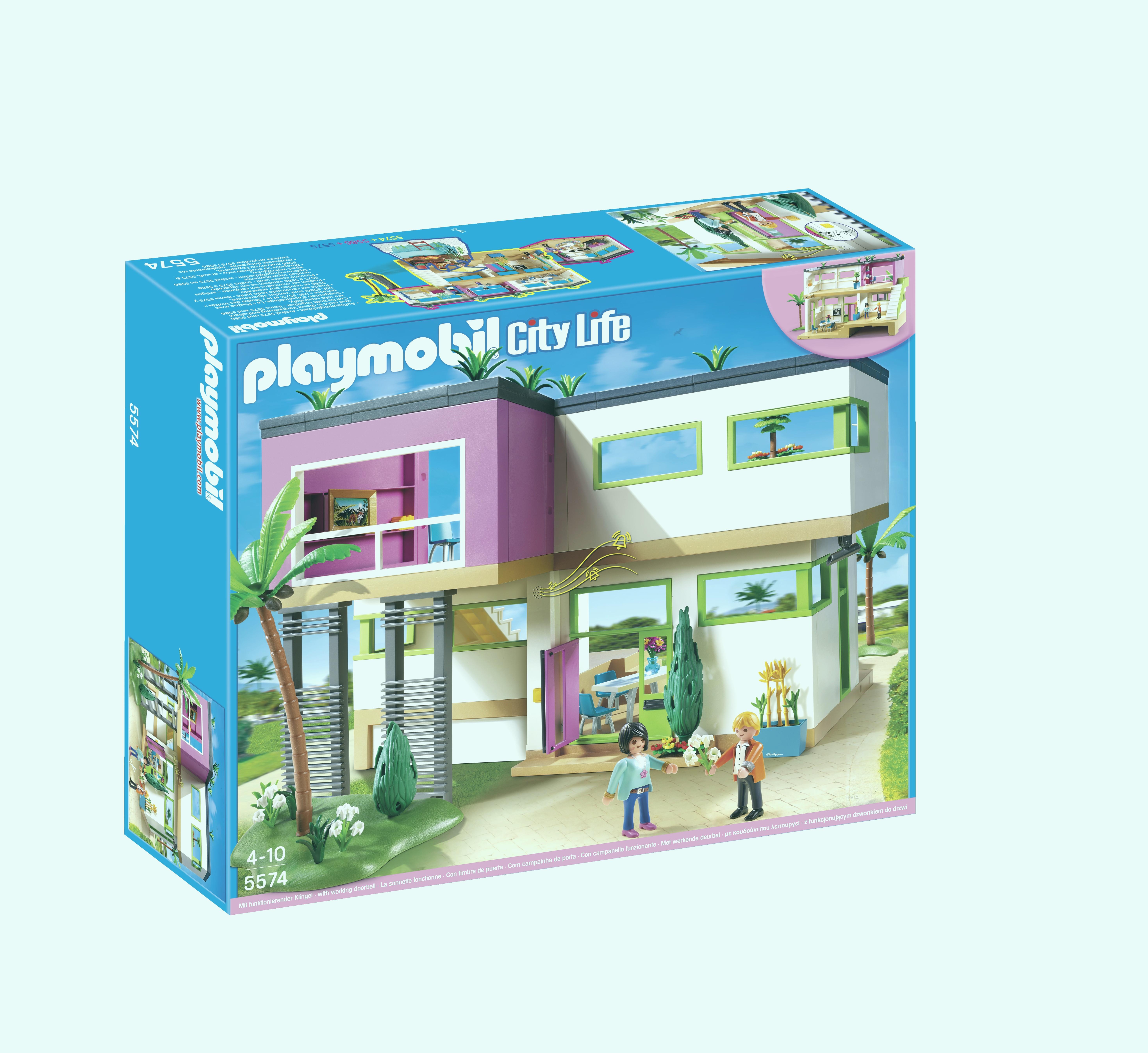 Maison moderne playmobil 5574 ebay