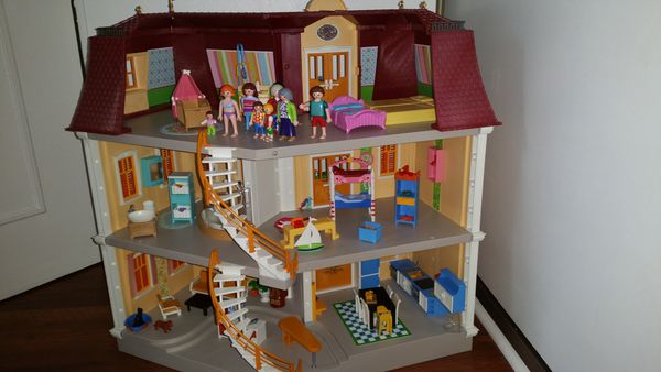 Playmobil maison moderne d'occasion