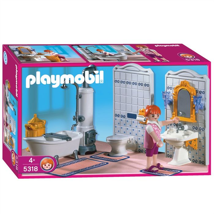 Playmobil dollhouse salle de bain