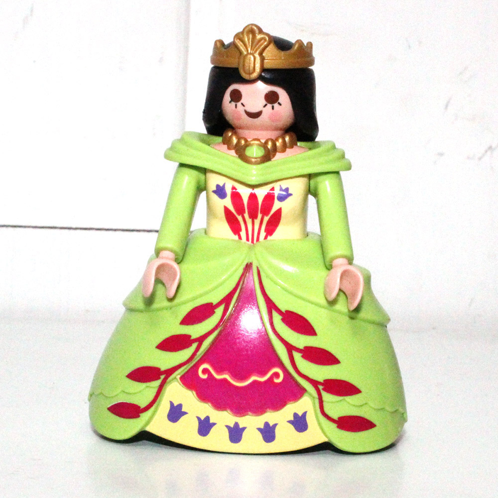 Playmobil princesse robe verte