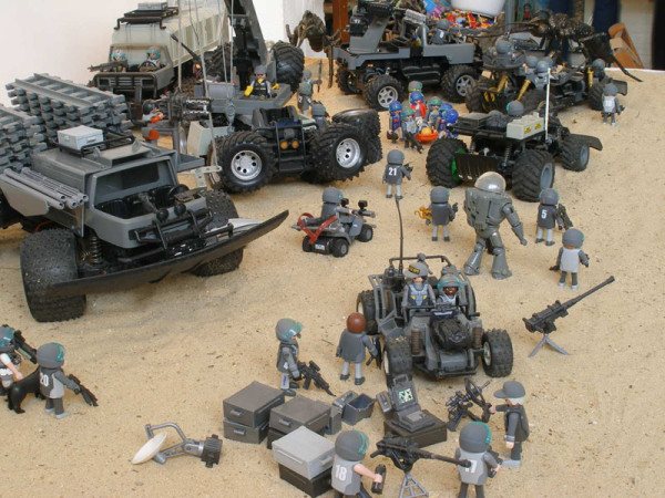 Playmobil vidéo militaire