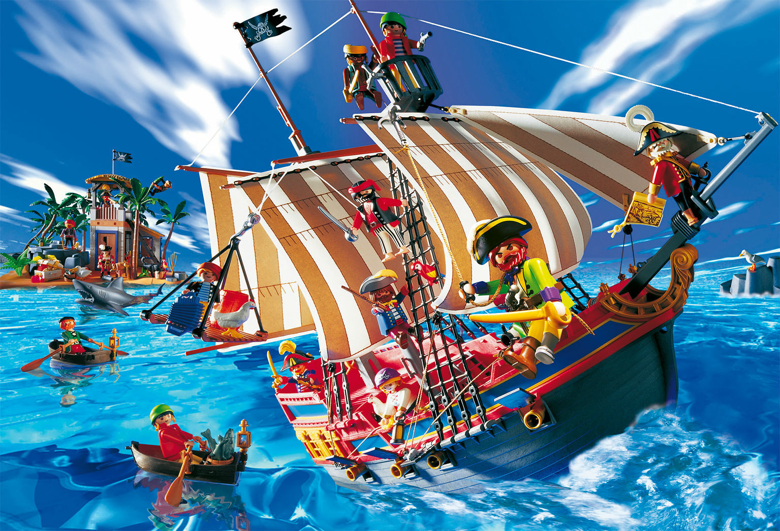 Playmobil pirate film