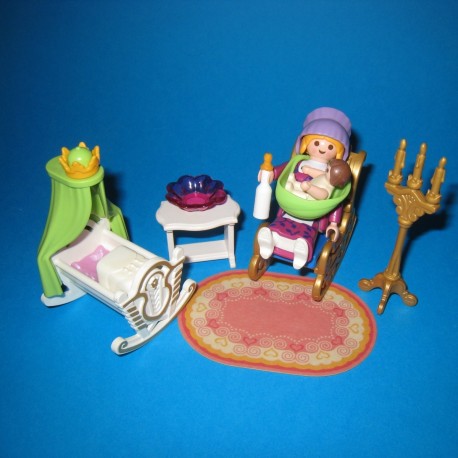 Playmobil nourrice princesse