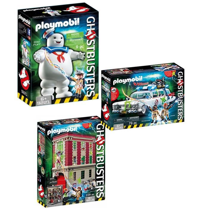 Playmobil ghostbusters cdiscount