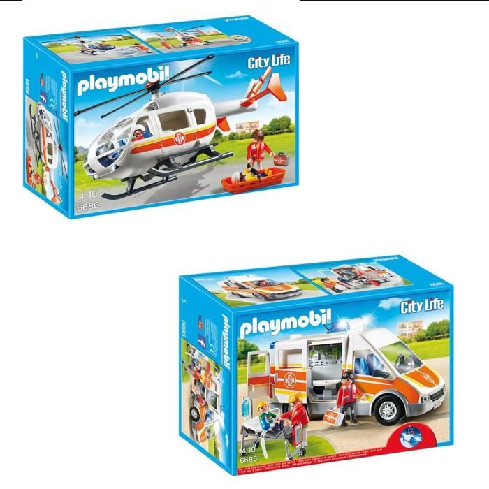 Playmobil hopital pediatrique cdiscount