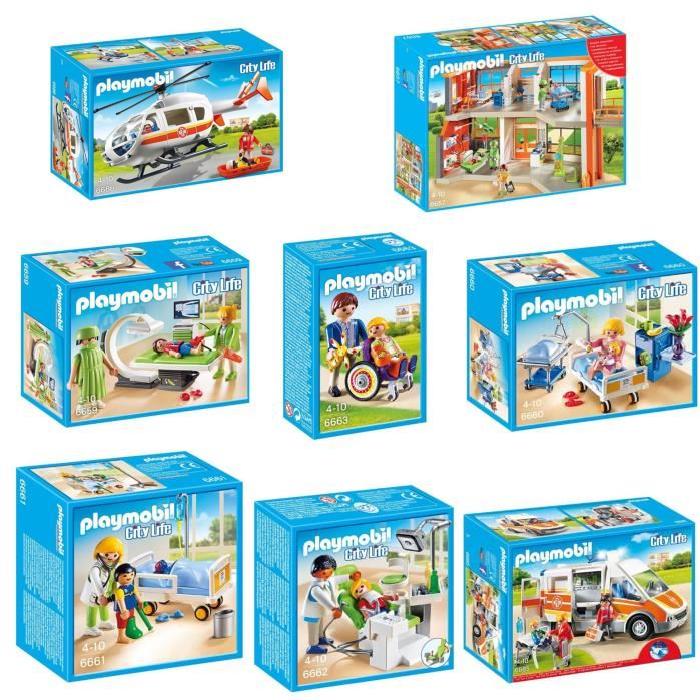 Playmobil salle de radiologie