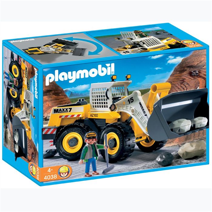 Playmobil chantier pelleteuse