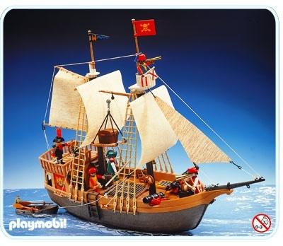 Playmobil bateau corsaire