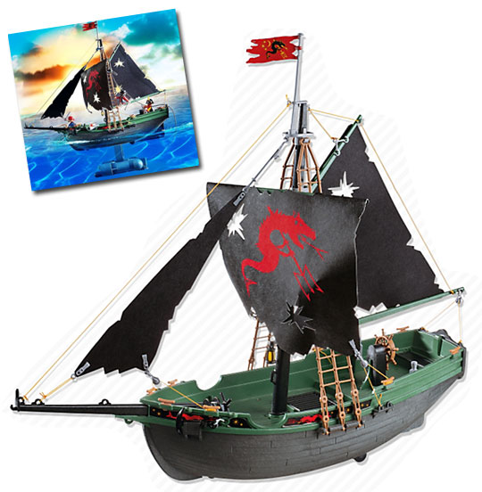 Bateau pirate playmobil film