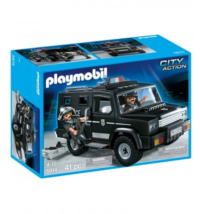 Playmobil quad police