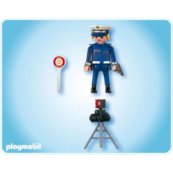 Playmobil policier radar