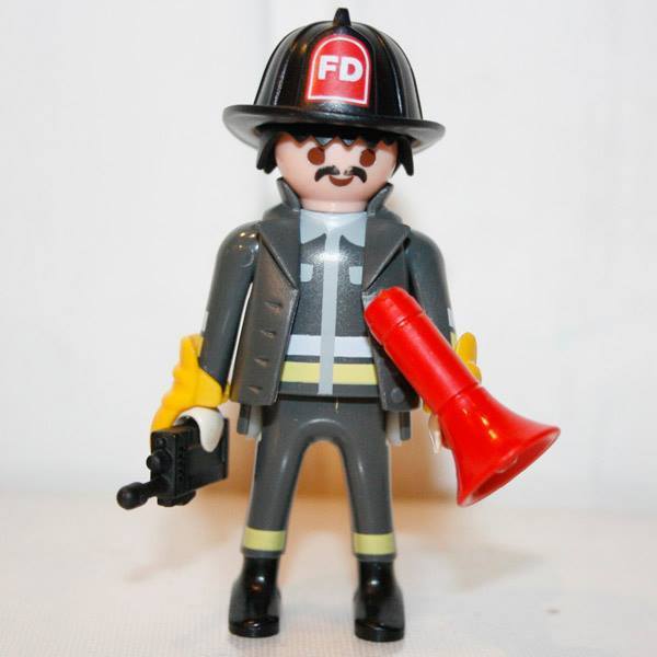 Playmobil pompier américain