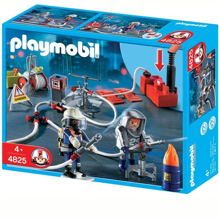 Playmobil pompier forêt