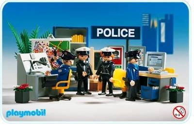 Playmobil city action poste de police