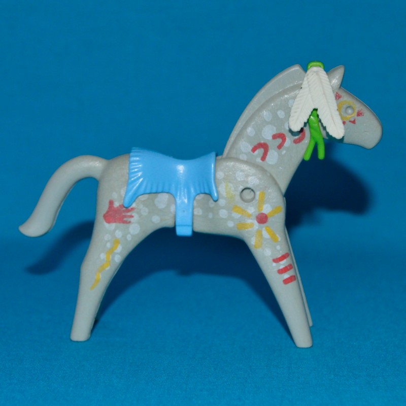 Playmobil cheval indien