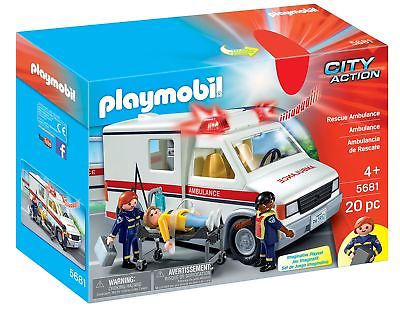 Playmobil rescue ambulance playset