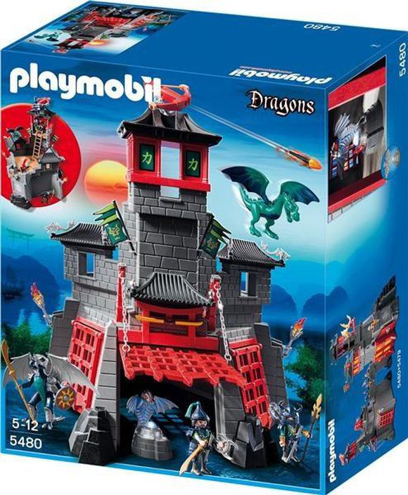 Playmobil secret dragon fort