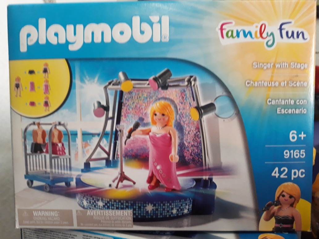 Playmobil family fun chanteuse