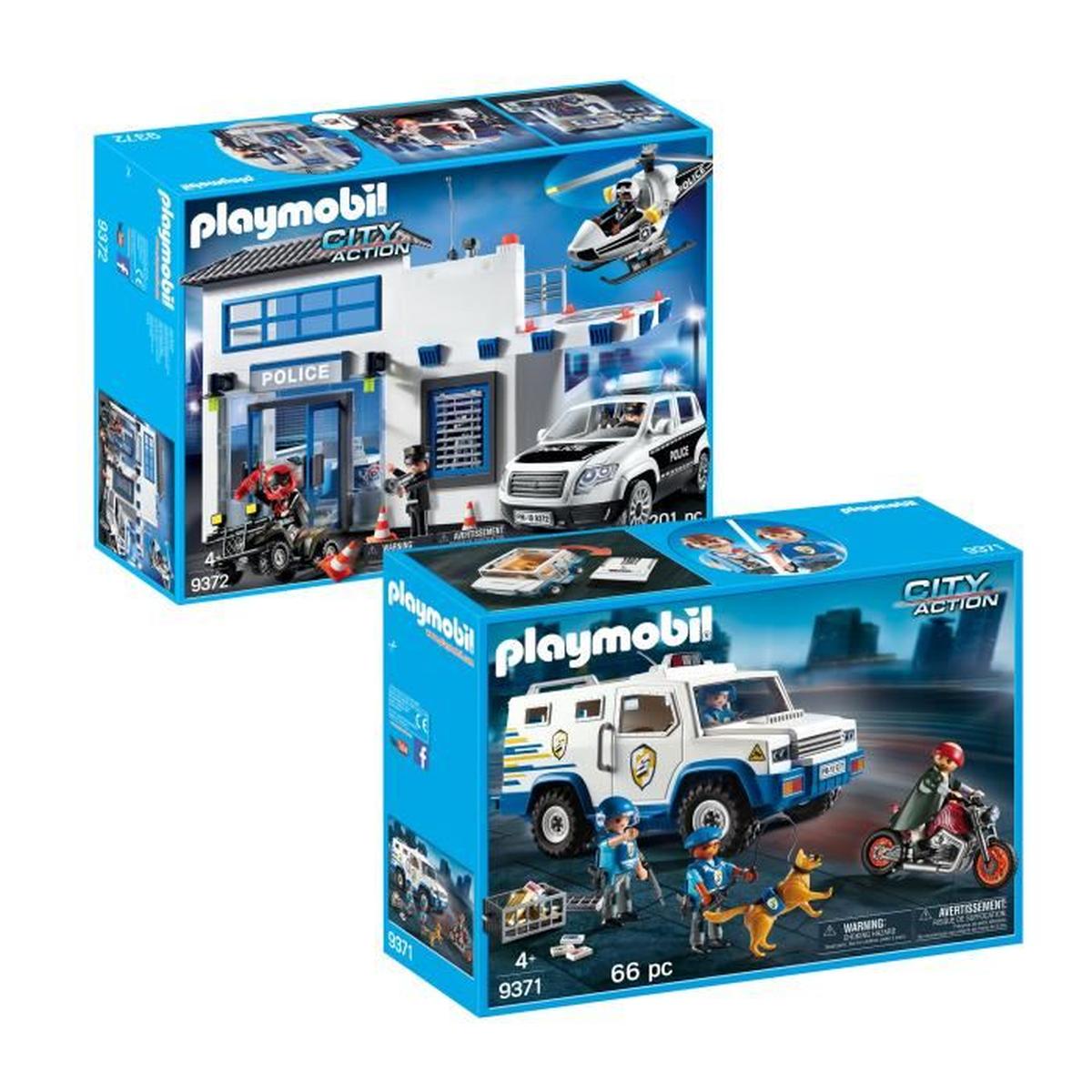Playmobil fourgon police 9371