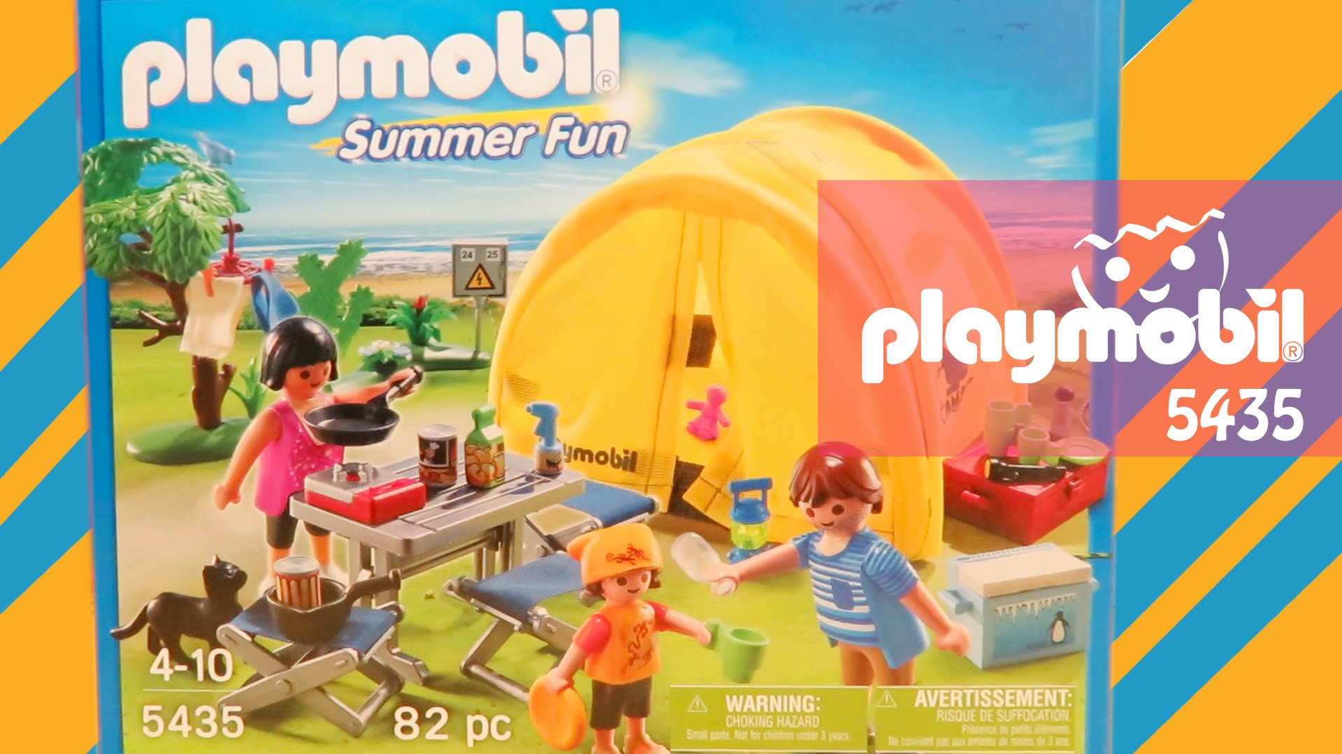 Playmobil 5435 family camping holiday
