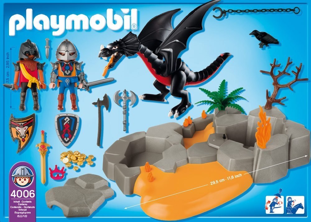 Playmobil dragon en francais