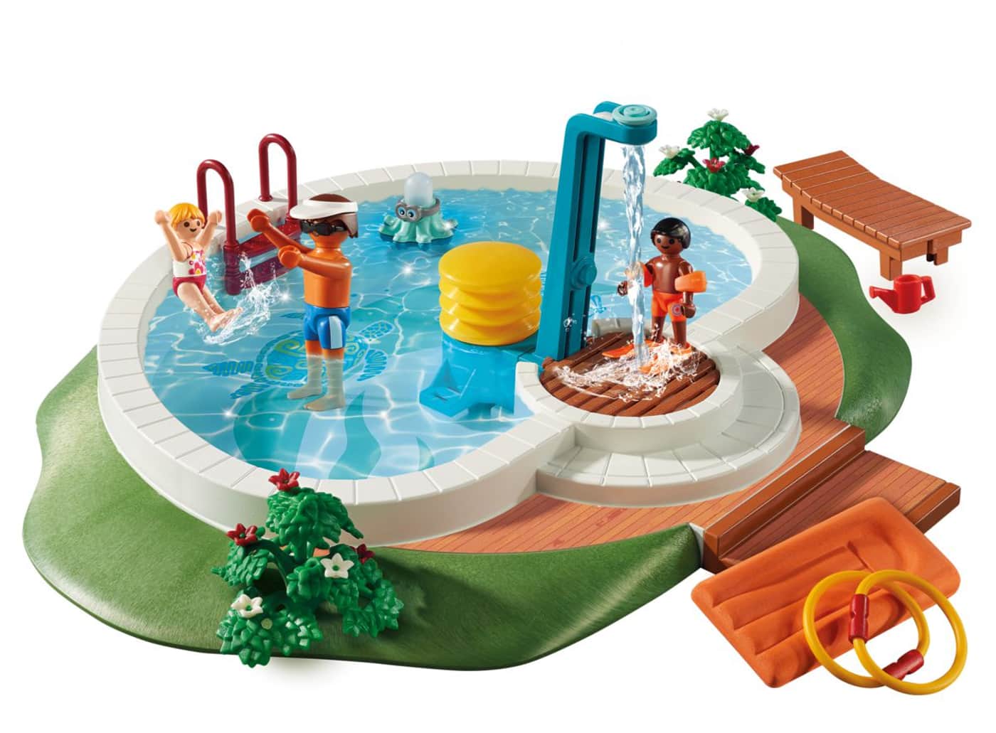 Piscine playmobil avec baleine