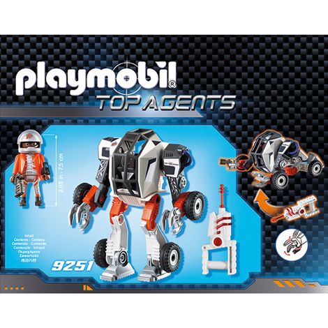 Playmobil agent tec