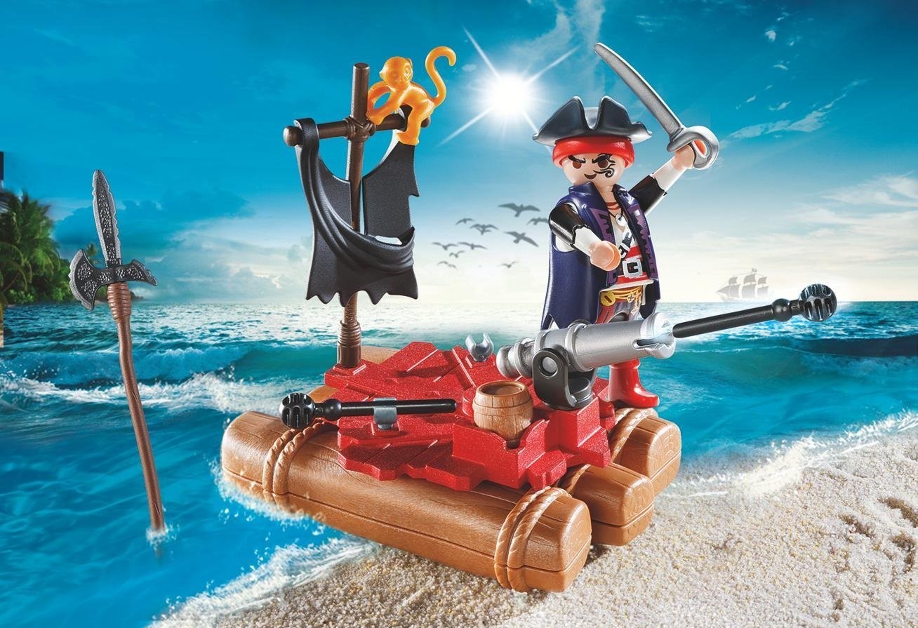 Playmobil pirate radeau