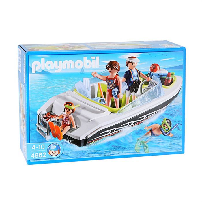 Bateau playmobil vedette familiale