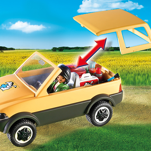 Playmobil 5532 citylife vet with car