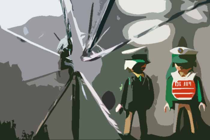 Playmobil laveur de vitre