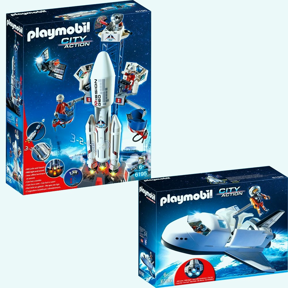 Amazon playmobil rakete