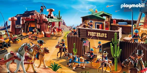 Playmobil diligence du far west