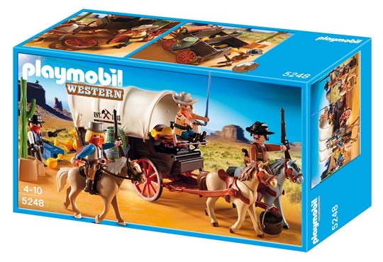 Playmobil cow boy dessin anime