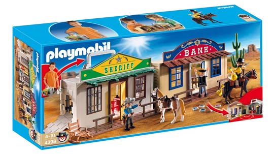 Dessin animé playmobil western