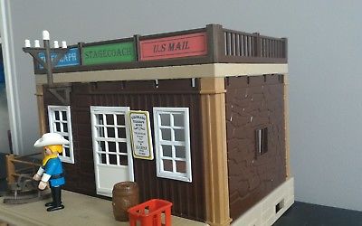 Playmobil maison western custom